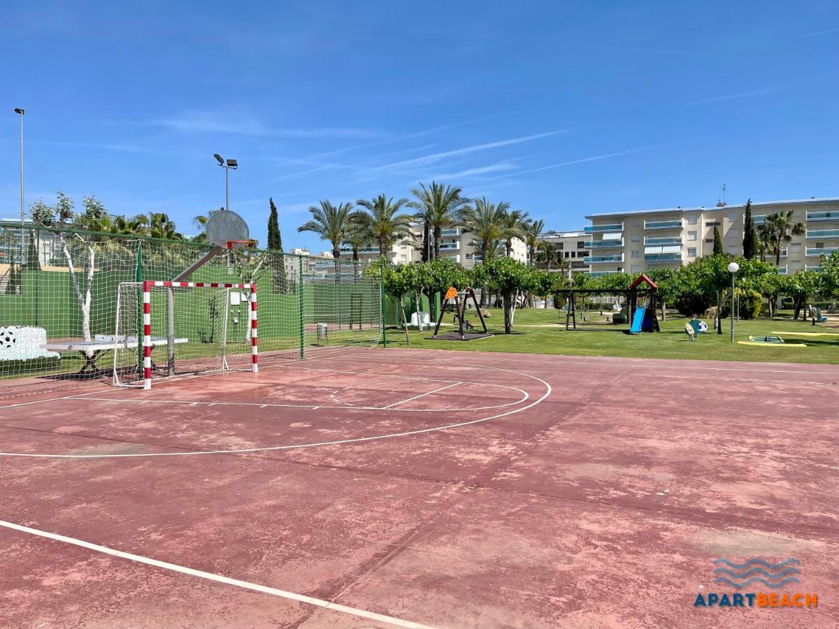 Apartbeach Los Juncos Residencial Piscinas Y Petanca La Pineda Esterno foto
