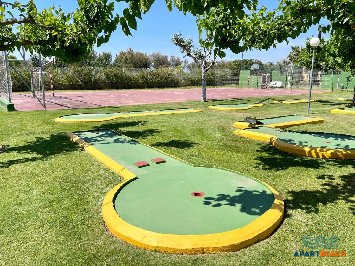 Apartbeach Los Juncos Residencial Piscinas Y Petanca La Pineda Esterno foto