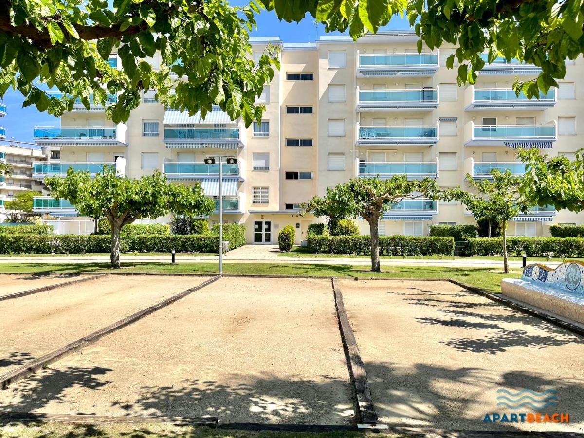 Apartbeach Los Juncos Residencial Piscinas Y Petanca La Pineda Esterno foto