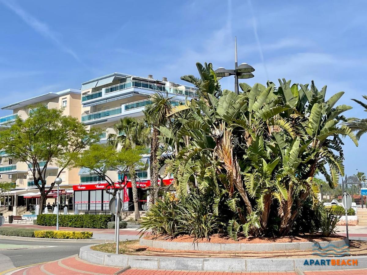 Apartbeach Los Juncos Residencial Piscinas Y Petanca La Pineda Esterno foto