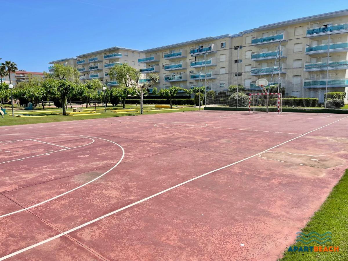Apartbeach Los Juncos Residencial Piscinas Y Petanca La Pineda Esterno foto