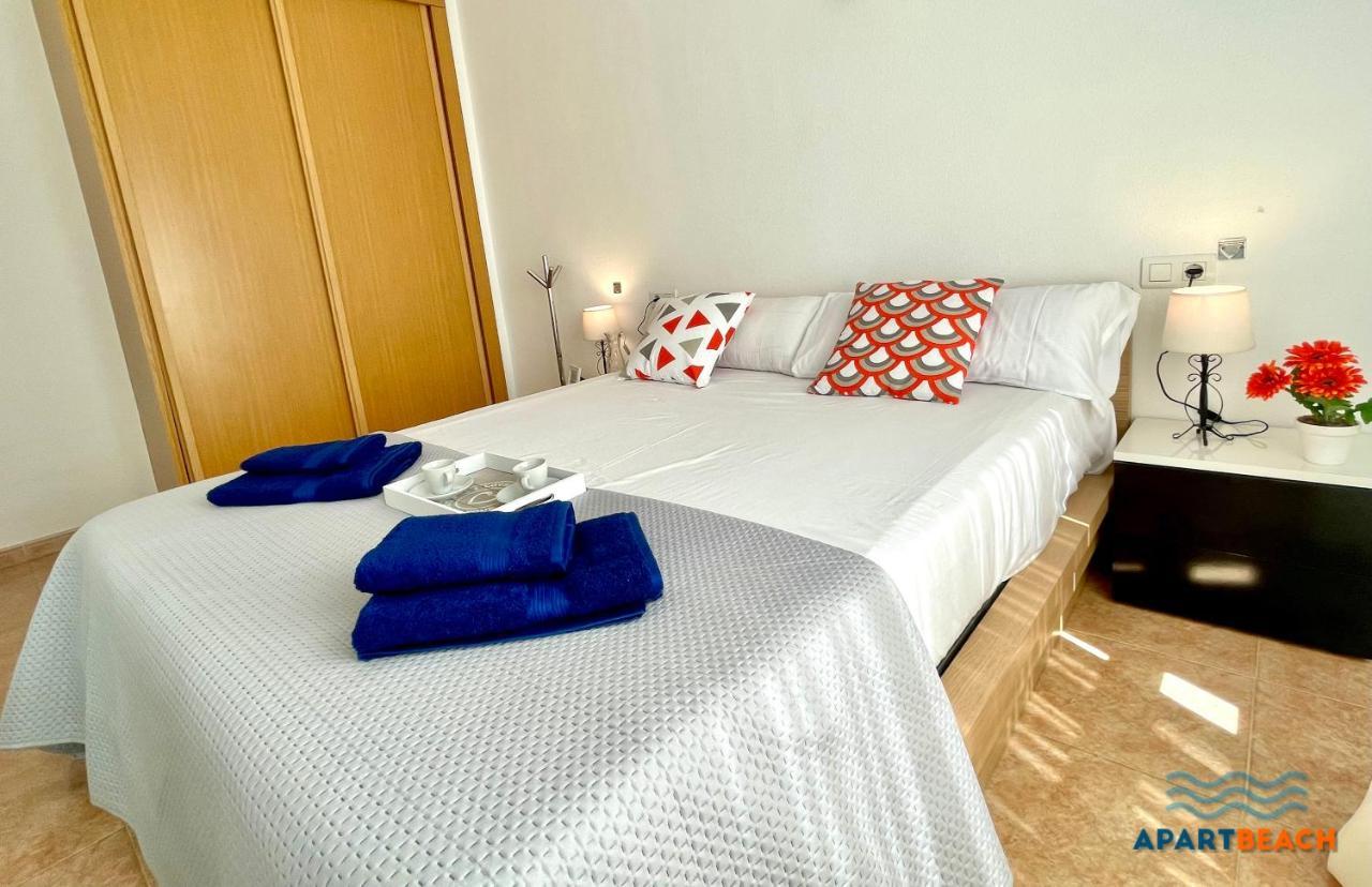 Apartbeach Los Juncos Residencial Piscinas Y Petanca La Pineda Esterno foto