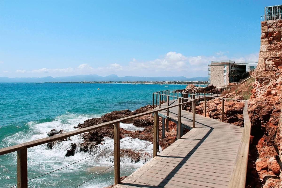 Apartbeach Los Juncos Residencial Piscinas Y Petanca La Pineda Esterno foto